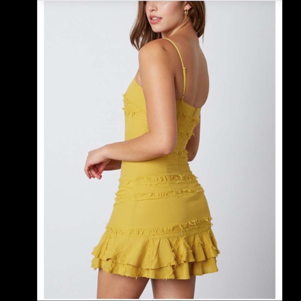 Ruffle mini dress - Picture 2 of 7